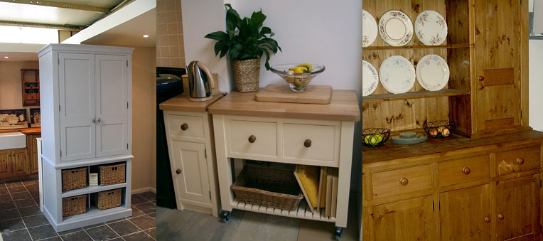 Saturday Shop Free-standing Units, supplied by Crossgreen Woodworks, Launceston, Cornwall