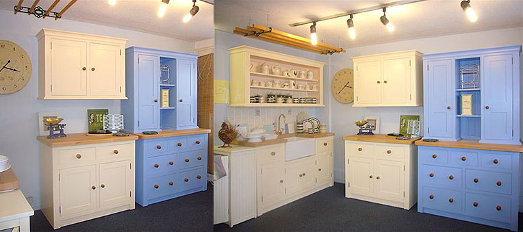 Saturday Shop Free-standing Units, supplied by Crossgreen Woodworks, Launceston, Cornwall